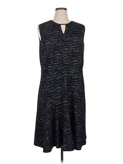 Pre-owned Nic + Zoe Casual Dress In Black