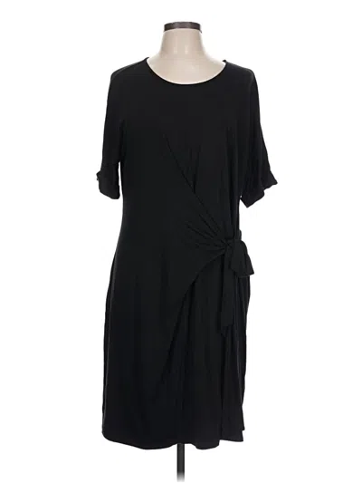 Pre-owned Nic + Zoe Casual Dress In Black
