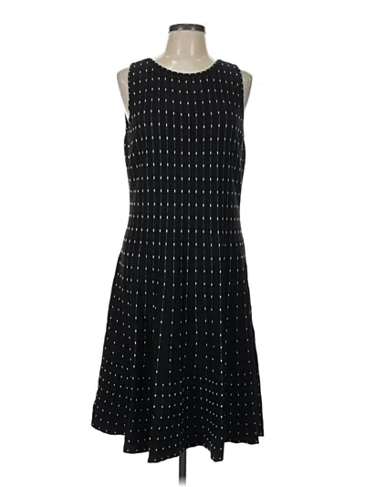 Pre-owned Nic + Zoe Casual Dress In Black