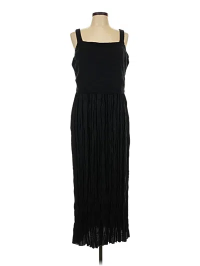 Pre-owned Nic + Zoe Casual Dress In Black