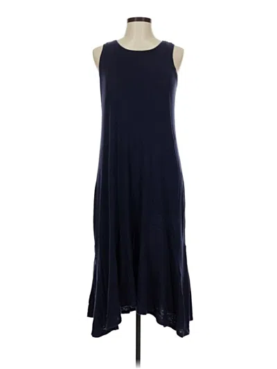 Pre-owned Nic + Zoe Casual Dress In Blue