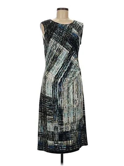 Pre-owned Nic + Zoe Casual Dress In Blue