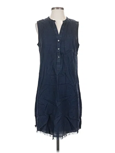 Pre-owned Nic + Zoe Casual Dress In Blue