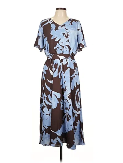 Pre-owned Nic + Zoe Casual Dress In Blue