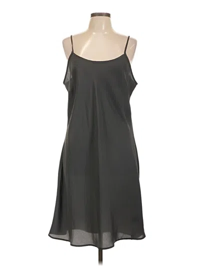 Pre-owned Nic + Zoe Casual Dress In Gray