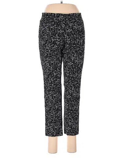 Pre-owned Nic + Zoe Casual Pants In Black