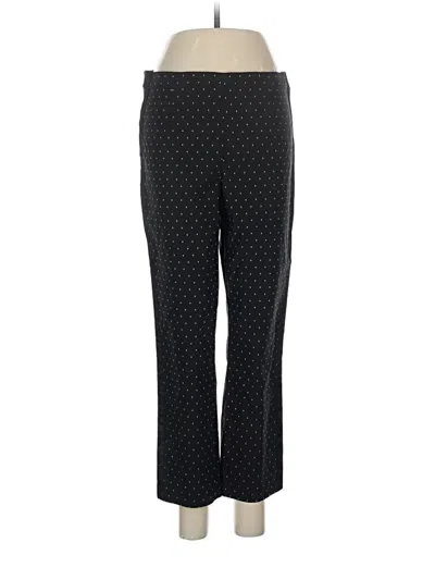 Pre-owned Nic + Zoe Casual Pants In Black