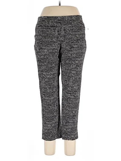 Pre-owned Nic + Zoe Casual Pants In Black