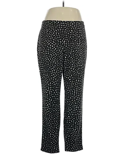 Pre-owned Nic + Zoe Casual Pants In Black