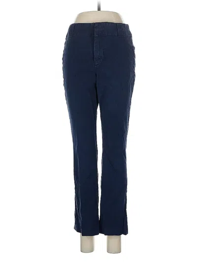Pre-owned Nic + Zoe Casual Pants In Blue