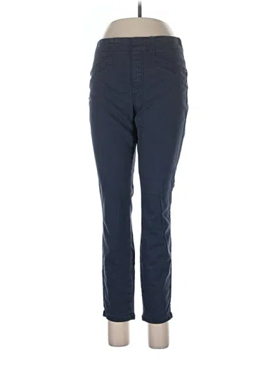 Pre-owned Nic + Zoe Casual Pants In Blue