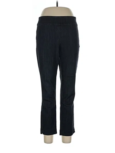 Pre-owned Nic + Zoe Casual Pants In Blue