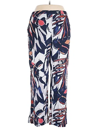 Pre-owned Nic + Zoe Casual Pants In Blue