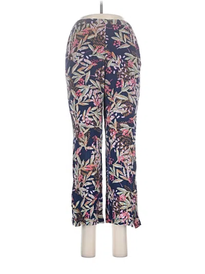 Pre-owned Nic + Zoe Casual Pants In Blue