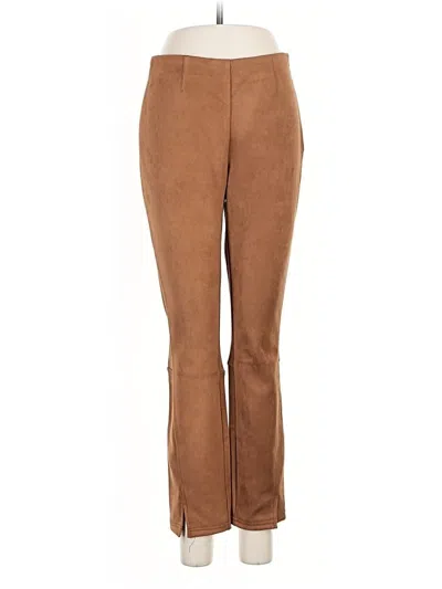 Pre-owned Nic + Zoe Casual Pants In Brown