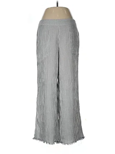 Pre-owned Nic + Zoe Casual Pants In Gray