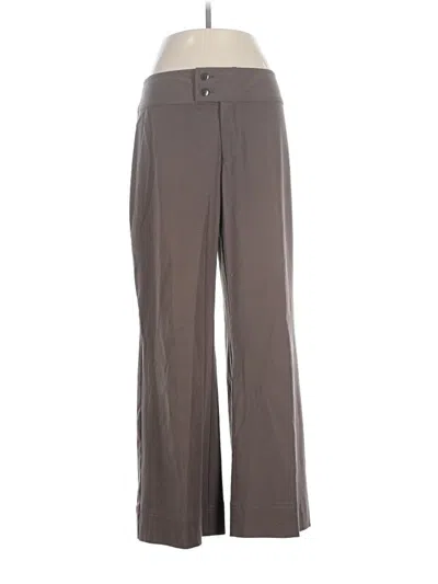 Pre-owned Nic + Zoe Casual Pants In Gray