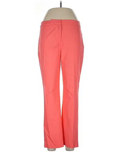 Pre-owned Nic + Zoe Casual Pants In Orange
