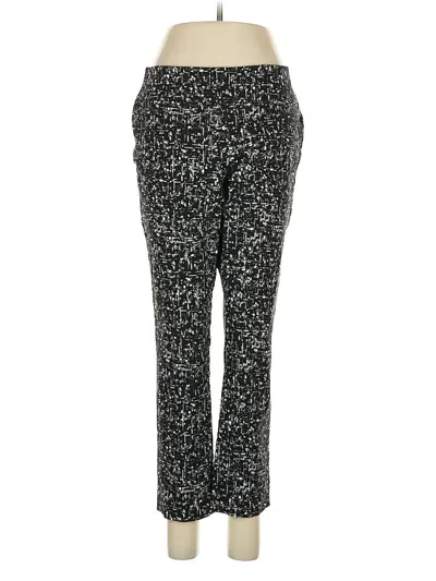 Pre-owned Nic + Zoe Casual Pants In Silver