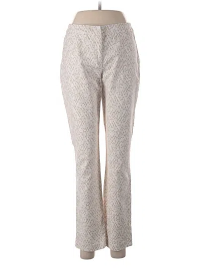 Pre-owned Nic + Zoe Casual Pants In Silver