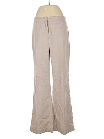 Pre-owned Nic + Zoe Casual Pants In Tan