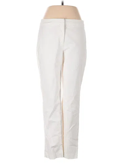 Pre-owned Nic + Zoe Casual Pants In White