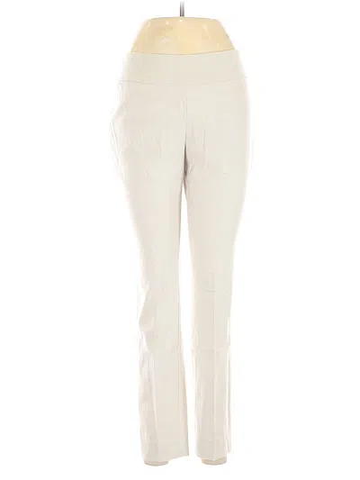 Pre-owned Nic + Zoe Casual Pants In White