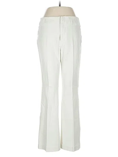 Pre-owned Nic + Zoe Casual Pants In White