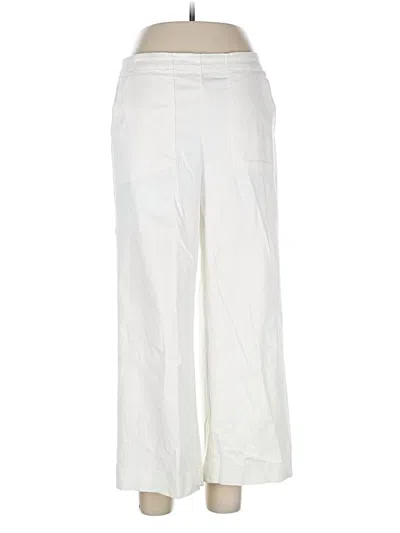 Pre-owned Nic + Zoe Casual Pants In White