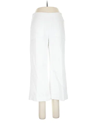 Pre-owned Nic + Zoe Casual Pants In White