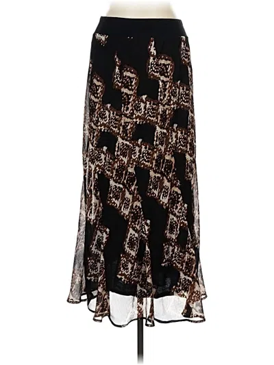 Pre-owned Nic + Zoe Casual Skirt In Black