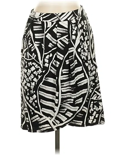 Pre-owned Nic + Zoe Casual Skirt In Black