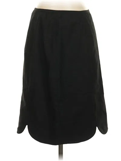 Pre-owned Nic + Zoe Casual Skirt In Black