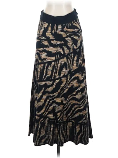 Pre-owned Nic + Zoe Casual Skirt In Black