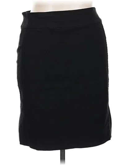 Pre-owned Nic + Zoe Casual Skirt In Black