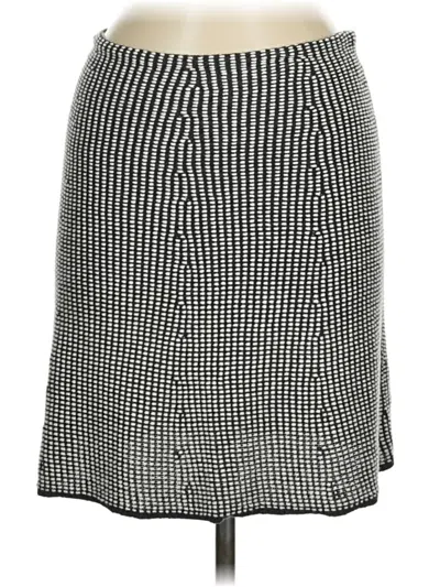 Pre-owned Nic + Zoe Casual Skirt In Black