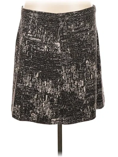 Pre-owned Nic + Zoe Casual Skirt In Gray
