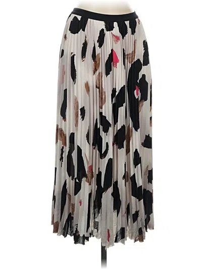 Pre-owned Nic + Zoe Casual Skirt In Ivory