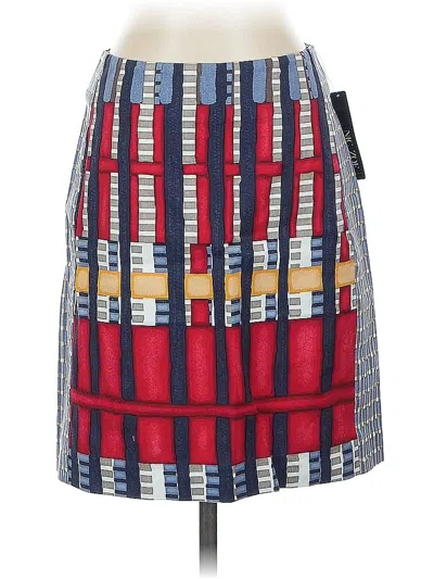 Nic + Zoe Casual Skirt In Red