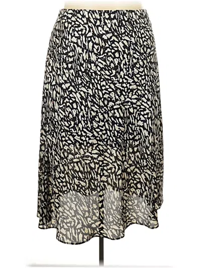 Pre-owned Nic + Zoe Casual Skirt In White