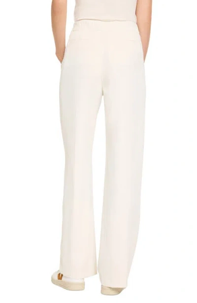 Nic + Zoe Nic+zoe Cavalry Twill Wide Leg Pants In Classic Cream