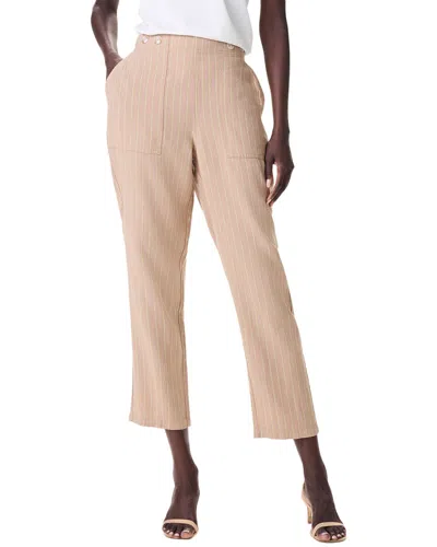 Nic + Zoe Nic+zoe Central Park Straight Pant In Brown