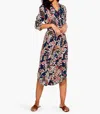 Nic + Zoe Cherry Blossom Dress In Floral In Multi