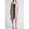 Nic + Zoe Chic Eve Trench Coat In Blushed Khaki
