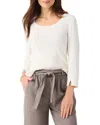 Nic + Zoe Nic+zoe Chill Out Waffle Stitch Sweater In White
