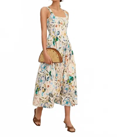 Nic + Zoe Chloe Sundress In Nuetral Multi