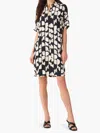 Nic + Zoe Circle Sequence Devon Dress In Black/multi In Black