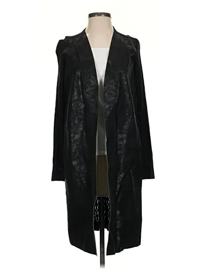 Pre-owned Nic + Zoe Coat In Black