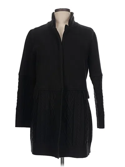 Pre-owned Nic + Zoe Coat In Black