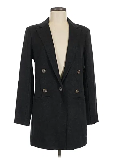Pre-owned Nic + Zoe Coat In Black
